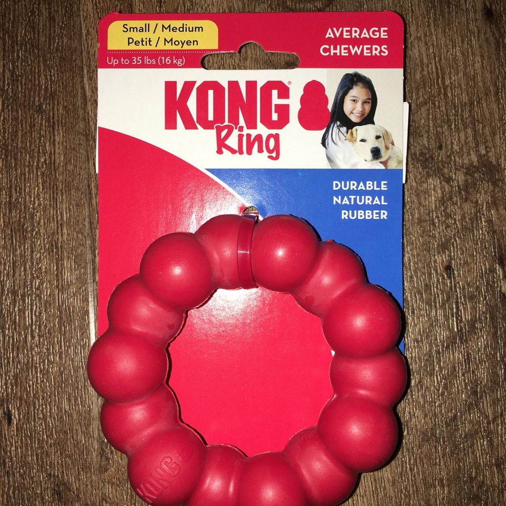 Kong ring for small dog up to 35 lbs